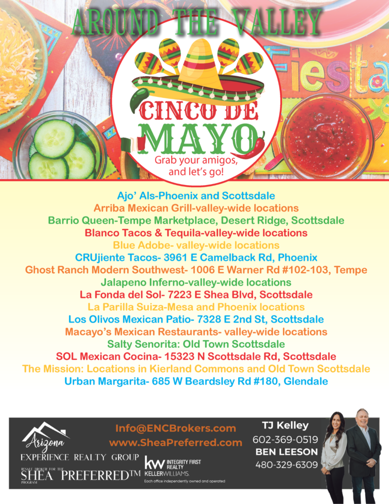 Where to celebrate Cinco de Mayo 2021 Greater Phoenix Arizona Real